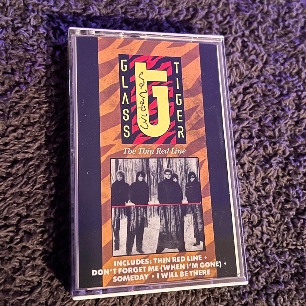 Glass Tiger - The Thin Red Line Cassette